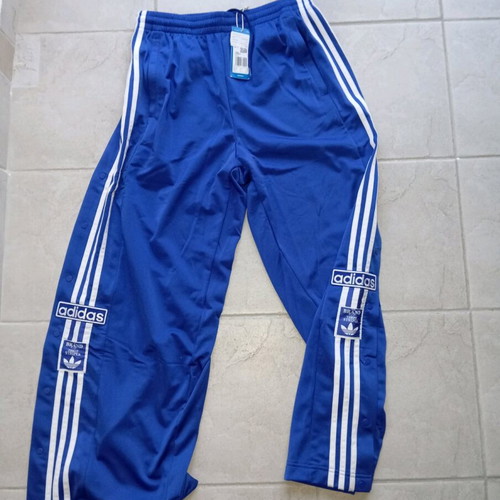 Adidas adibreak pants new, unisex, white and blue, sizes S-L