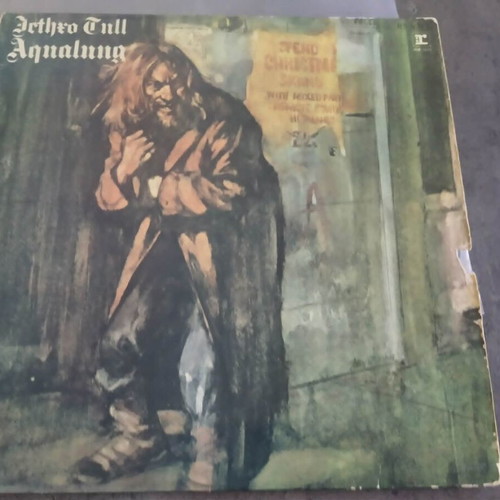 Jethro Tull Aqualung vinyl album used, Greek edition