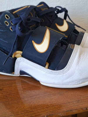 Nike Lebron Zoom Soldier Dunkman μεταχειρισμένα αθλητικά παπούτσια νούμερο 43 μπλε και άσπρο