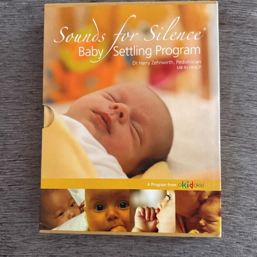 Sounds for Silence Baby Setting Program like new, book and CD