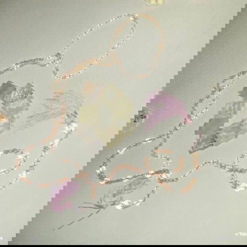 Γυναικείο κολιέ Vintage 90s και βραχιόλι σετ σαν καινούργιο