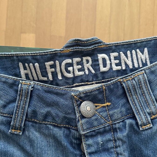 Hilfiger Denim jean bermuda shorts new, size M
