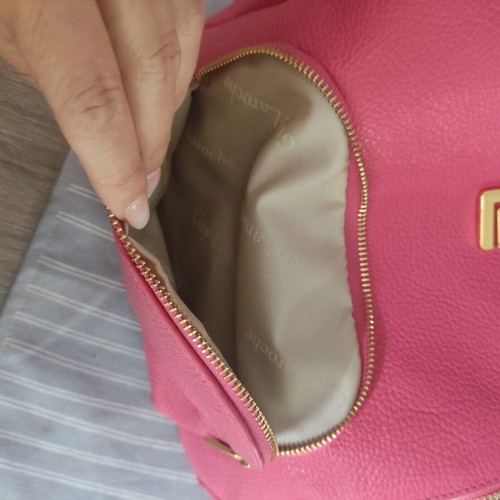 Guy Laroche backpack fuchsia like new