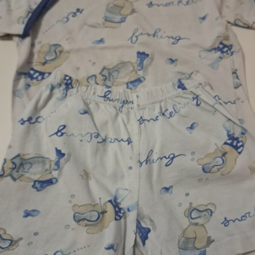 Baby boy clothing set, 3 pajama sets with cute designs, age 2-3
