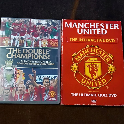 Manchester United 2 DVDs used