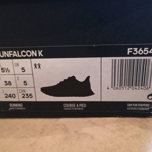 Adidas black trainers like new, size 38