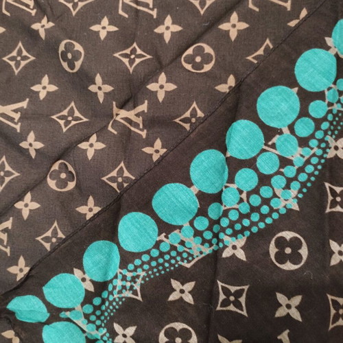 Louis Vuitton x Yayoi Kusama cotton scarf like new