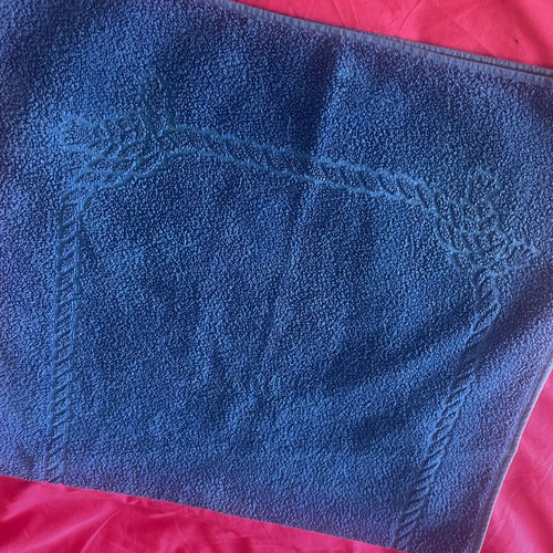 Face towel blue 50x90 like new