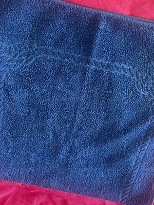 Face towel blue 50x90 like new