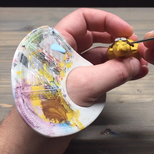 Mini painting palette new, ideal for fine details