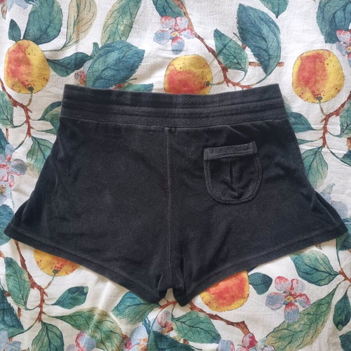 Burberry shorts used, black, size M