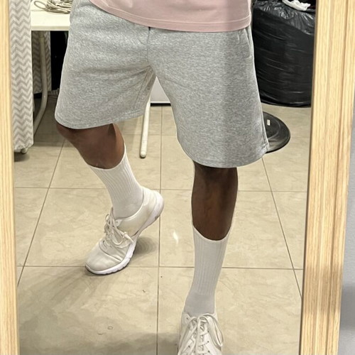 Men's shorts gray color, like new, sizes S to 2XL, pack of 6