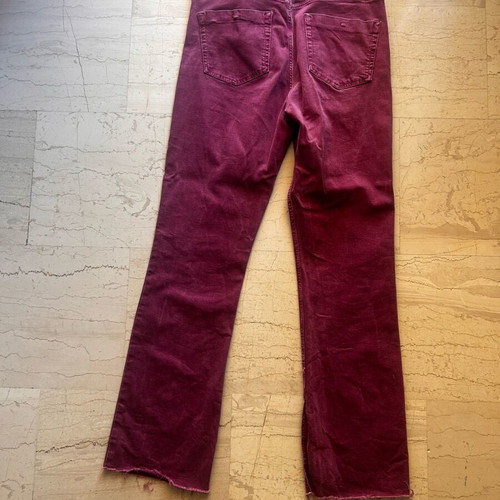 Bershka jeans in burgundy-fuchsia, like new, size 42