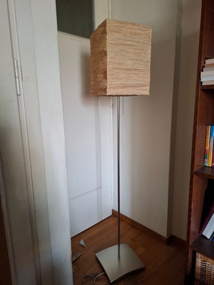 IKEA ORGEL VRETEN floor lamp used with rice paper shade