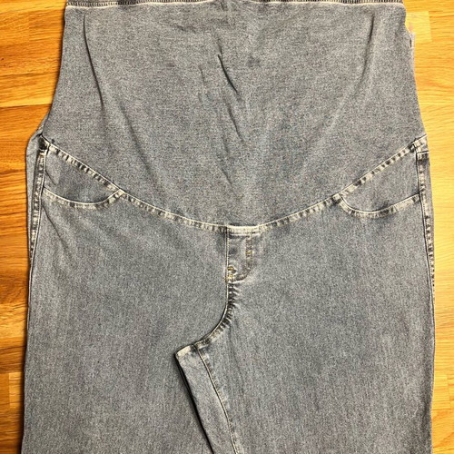 H&M Maternity Denim Leggings like new, size XL