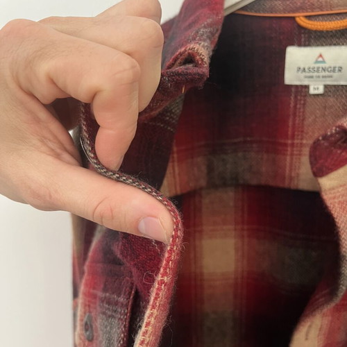 Passenger men's shirt Medium wool new