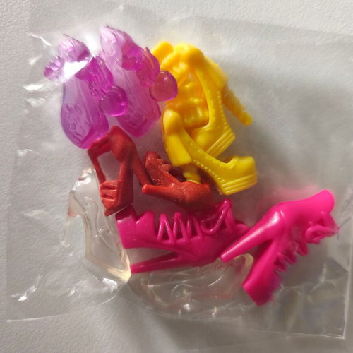 Doll shoes set of 5 pairs new