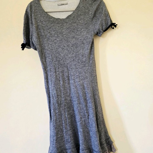 Devotion dress S gray used, wool and viscose