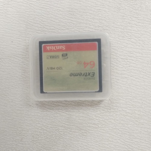 SanDisk Extreme CompactFlash 64GB card