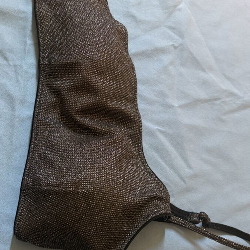 Bikini set like new, size M/L, black and silver