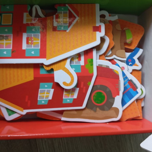 Headu Montessori The Farm puzzle with 2 pieces