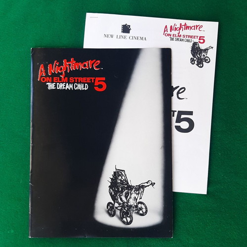 A Nightmare On Elm Street 5 The Dream Child 1989 press kit like new