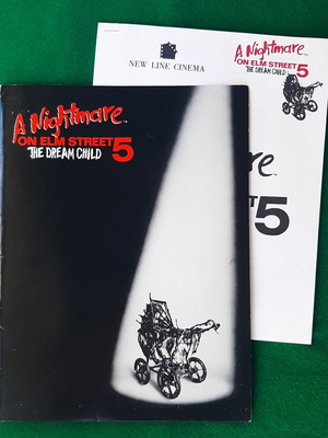 A Nightmare On Elm Street 5 The Dream Child 1989 press kit like new