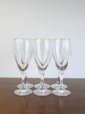 Σετ γυάλινα ποτήρια κρασιού 5 τεμαχίων σαν καινούργιο