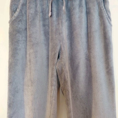 Oysho fleece pajama like new, gray, size XS/S