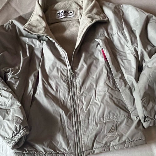 Nautica Competition Double Face beige, size L, like new