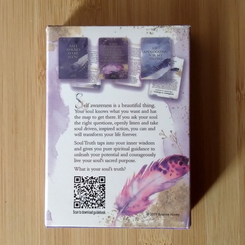 Soul Truth Self-Awareness Card Deck by Brianne Hovey