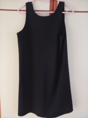 Mango black short dress like new, size S 36 8