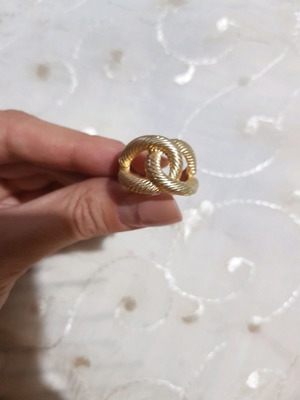 Knot ring used faux bijou
