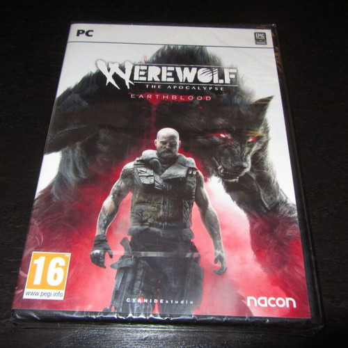 Werewolf The Apocalypse Earthblood PC DVD new sealed