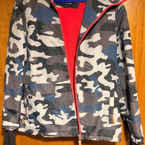 Emerson windbreaker jacket like new with fleece lining, size M