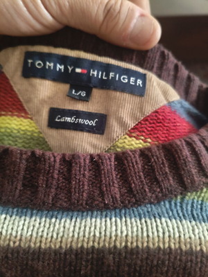 Tommy Hilfiger χειμωνιάτικη μπλούζα Large πολύχρωμο σαν καινούργιο