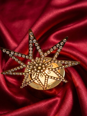 Swarovski Star Tea Light Holder candle holder used, collectible