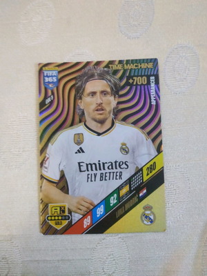 Колекционерска карта Luka Modrić Panini 2023-2024 нова