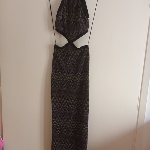 Bershka dress with cutouts, like new, colorful, size S