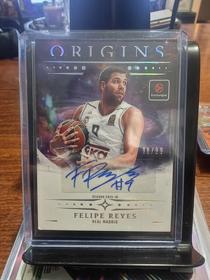 Panini Origins EuroLeague Autograph Card Felipe Reyes #9 98/99