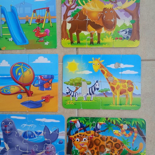 Set of 11 assorted puzzles