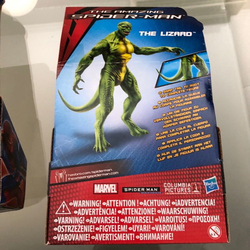 The Amazing Spider-Man and The Lizard figure set of 2, new, 6 inches