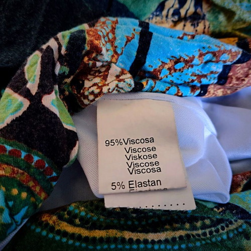 DVS Young Printed Short-Sleeve Dress like new, size M