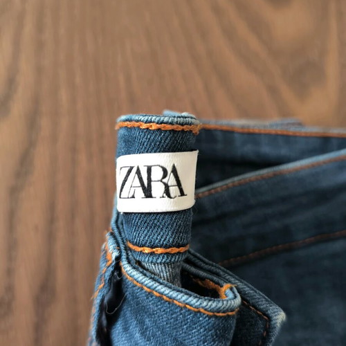 Zara women's slim fit jeans size 38 like new, blue