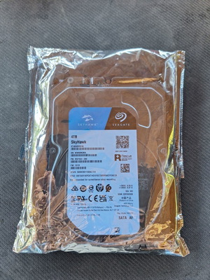 Seagate SkyHawk 4TB hard drive ST4000VX016