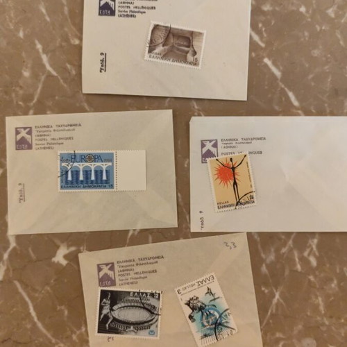 Stamp folders new, from 1990 to 2010