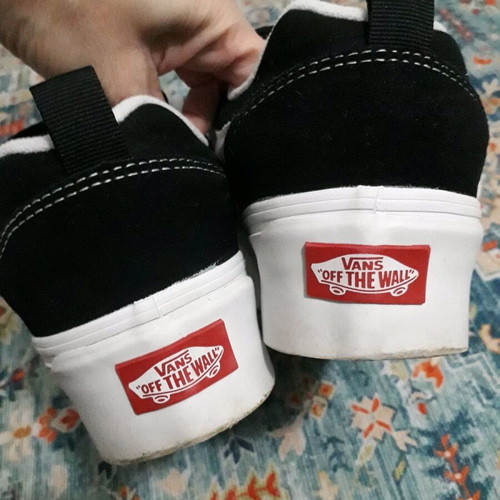 Vans Knu Skool sneakers like new, size 40, black and white