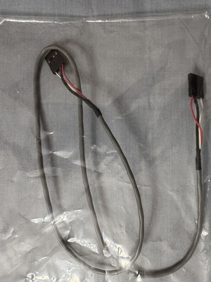 Jumper cable 4 pins like new for CD/DVD audio connection