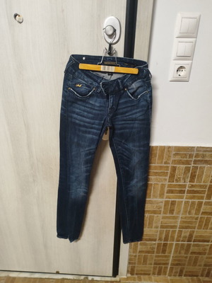 Staff women's jeans dark blue with light fading size 26