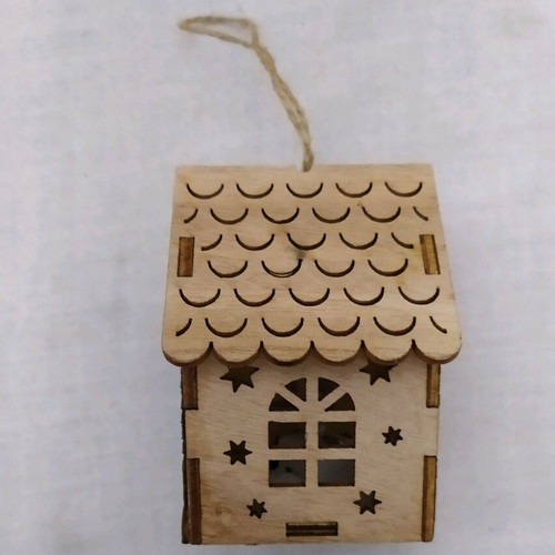 Christmas wooden ornament like new